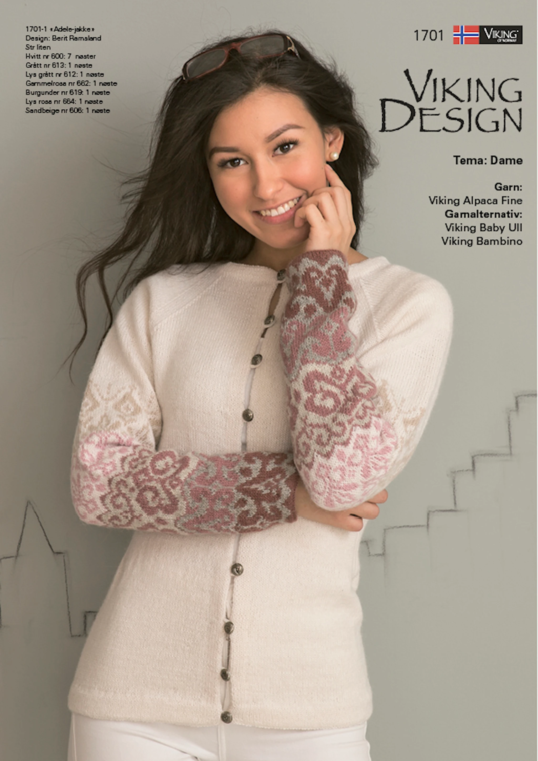 Produktbilde for Katalog 1701 Dame Viking Alpaca Fine