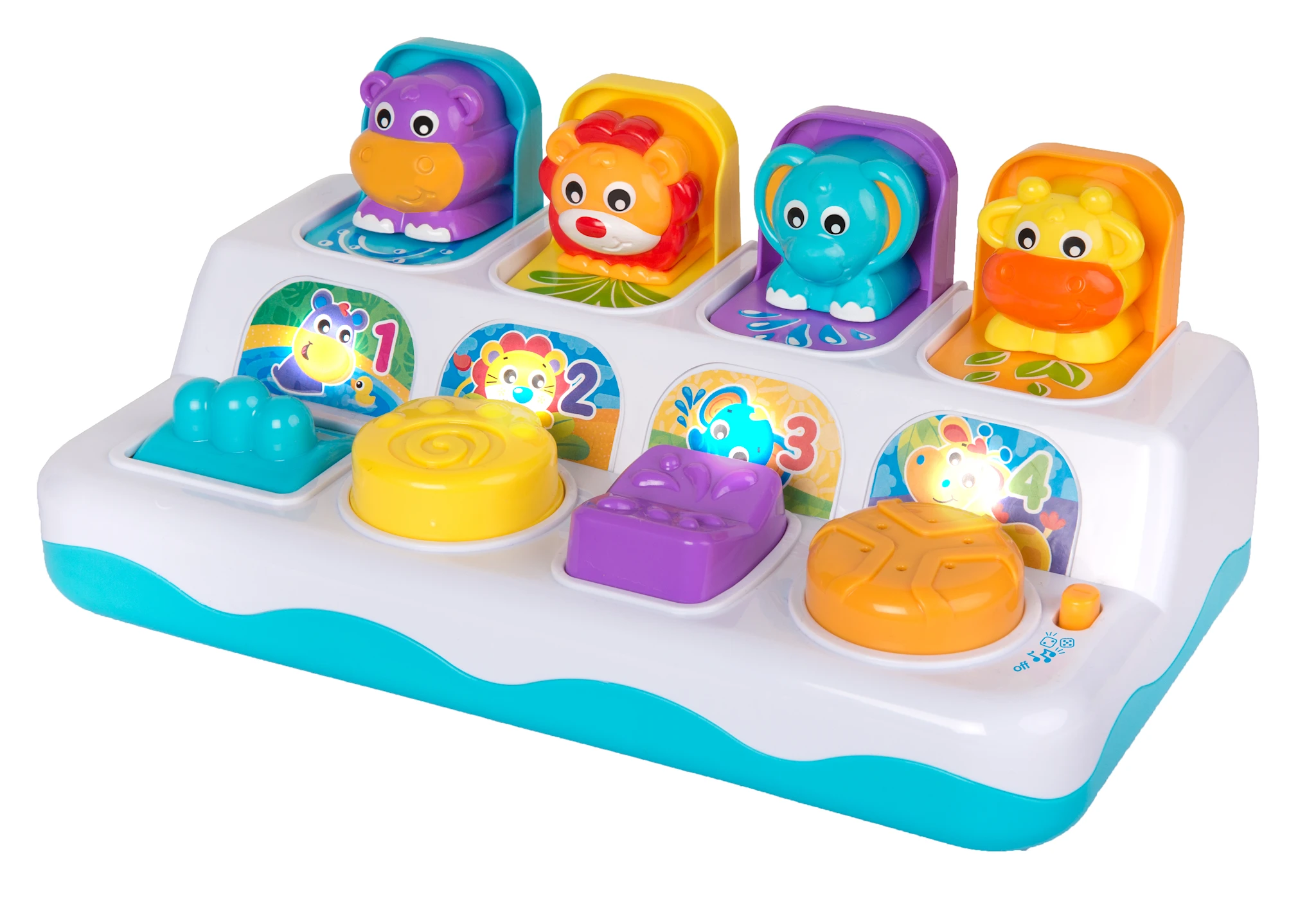 Tuotekuva ille Playgro Music And Lights Pop Up Jungle Pals