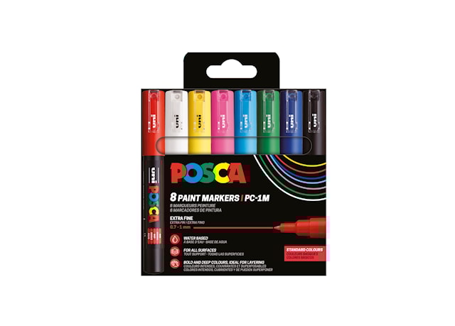 Posca Marker Set 8-p perusvärit