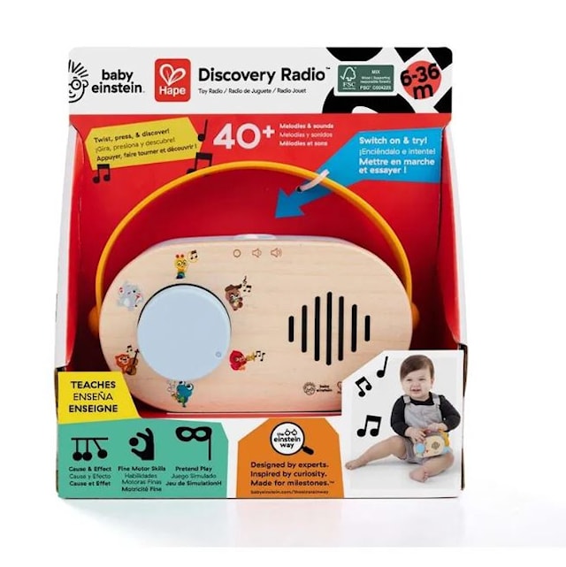 Tuotekuva 3 - Hape Baby Einstein Activity Toy Radio