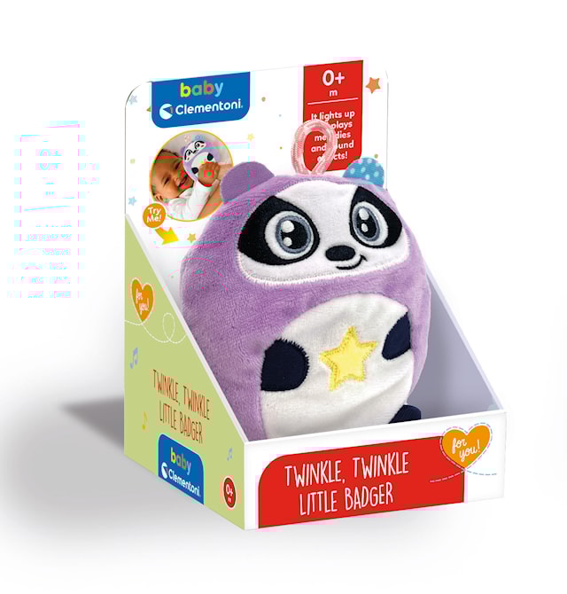 Produktbild 2 för Twinkle med Ljud Twinkle Little Badger
