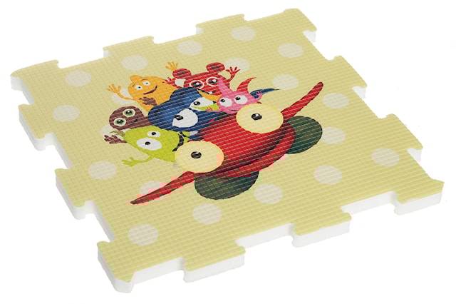 Produktbild 4 för Pusselmatta (9 bitar) Babblarna