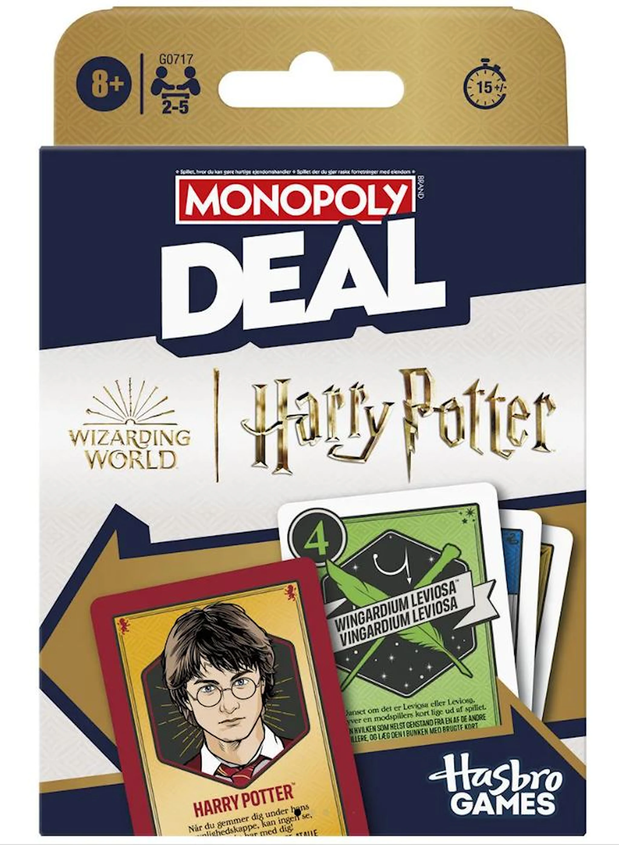 Produktbilde for Monopoly Deal Harry Potter (NO/DK) Hasbro