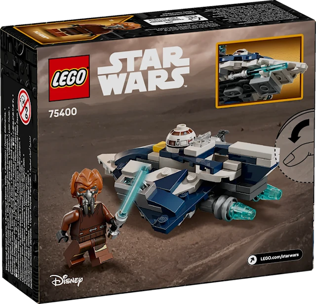 Tuotekuva 4 - Plo Koonin Jedi Starfighter™ ‑mikrohävittäjä LEGO® Star Wars™ (75400)