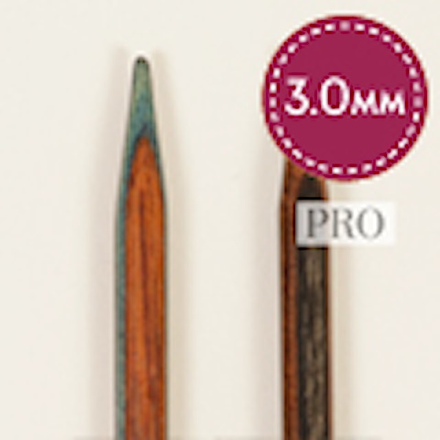 Rundpinner Utskiftbare Pro Romance Bjørk 13 cm 3,00 mm Drops