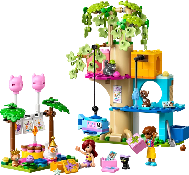 Tuotekuva 2 - Kissan synttärijuhlat ja puumaja LEGO® Friends (42666)