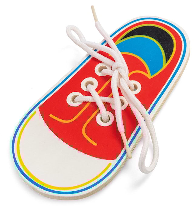 Produktbild 1 för Lär dig knyta skor Tobar