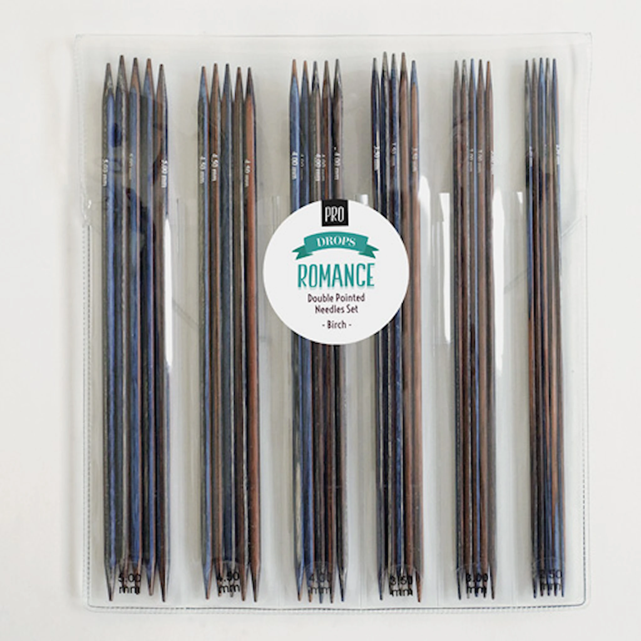 Tuotekuva ille Pro Romance sukkapuikot puikkosetti Drops