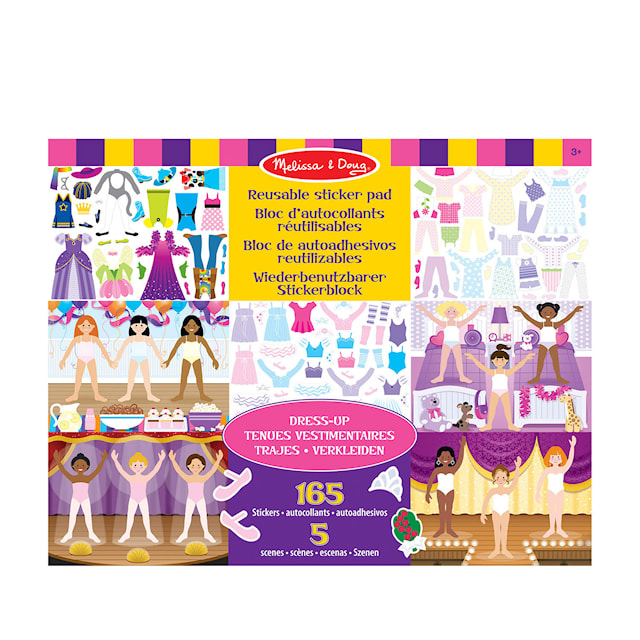 Produktbilde 1 for Reusable Sticker Pad Dress-Up Melissa & Doug