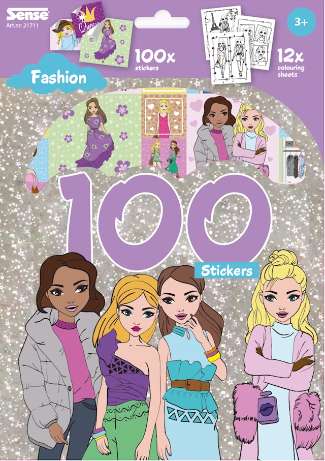 Produktbilde 1 for Klistremerker Fashion 100-p Sense