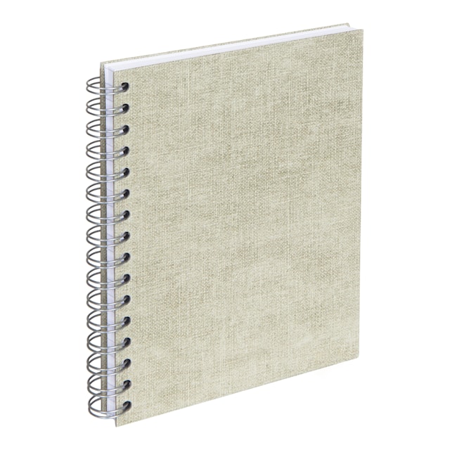 Produktbilde 2 for Notatbok A5 Prikket Linen 90 Sider Bigso Box of Sweden