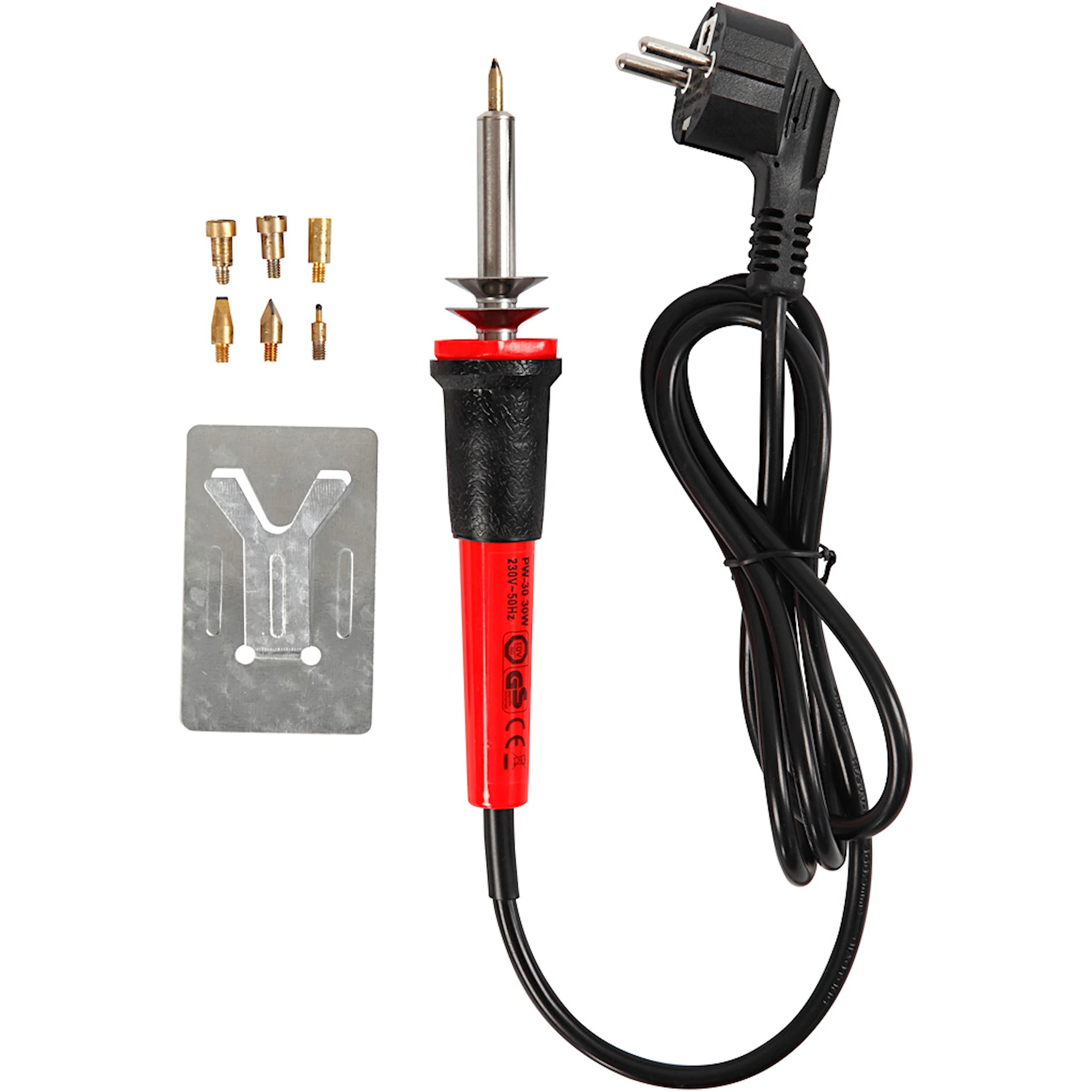 Tuotekuva ille Polttokolvisetti, koko 19x3 cm, EU, musta, punainen, 1 kpl