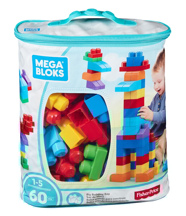 Produktbild 1 för Mega Bloks Byggklossar 60 Stycken