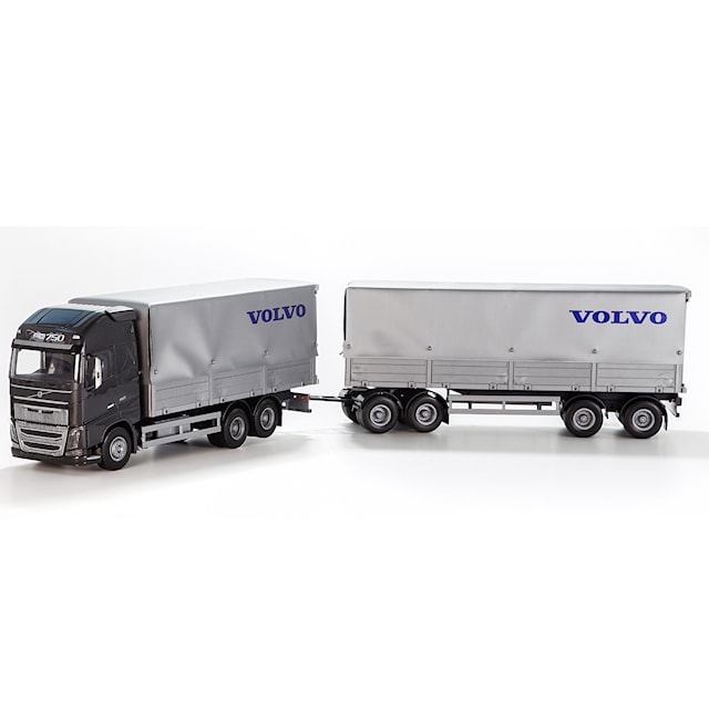 Volvo FH16 Rekka + Perävaunu Musta Emek
