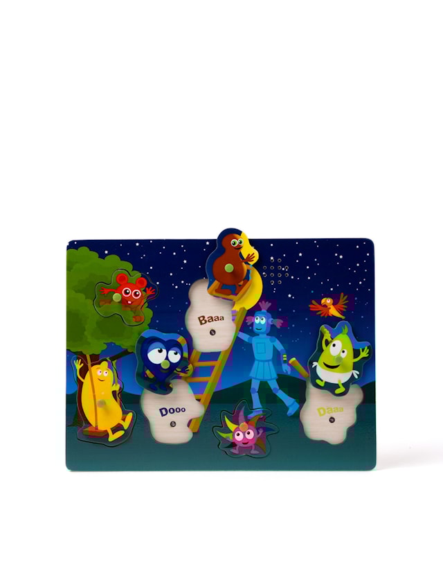 Produktbilde 2 for Babblarna Lydpuslespill Månen Teddykompaniet