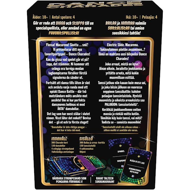 Produktbild 2 för Dance Charades Spel (SE/FI)