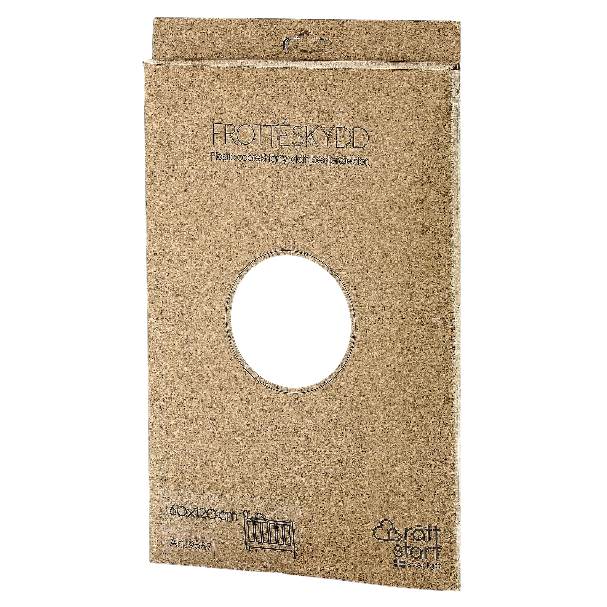 Produktbilde for Madrassbeskytter, Frotté, 120 x 60 cm, Rätt Start
