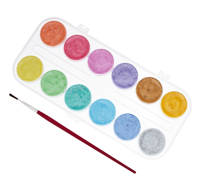 Produktbild 2 för Vattenfärg Pärlemo 12-p Sense