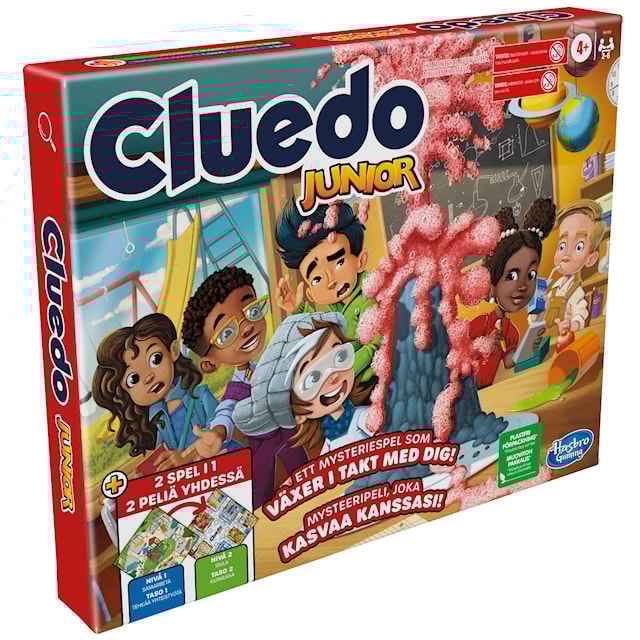 Produktbild 6 för Cluedo Junior 2 Games in 1 (SE/FI)
