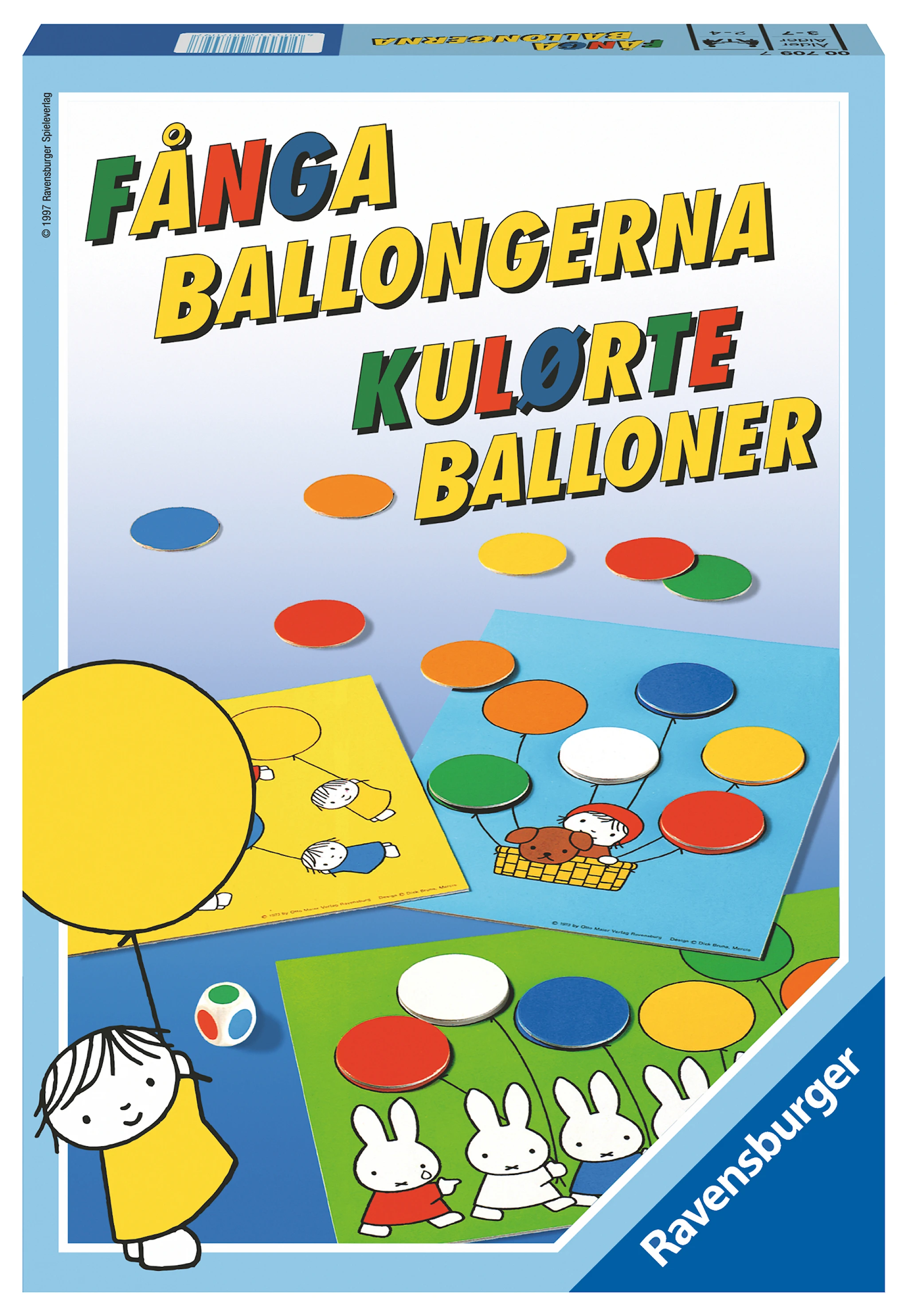Tuotekuva ille Spel Fånga ballongerna, Ravensburger