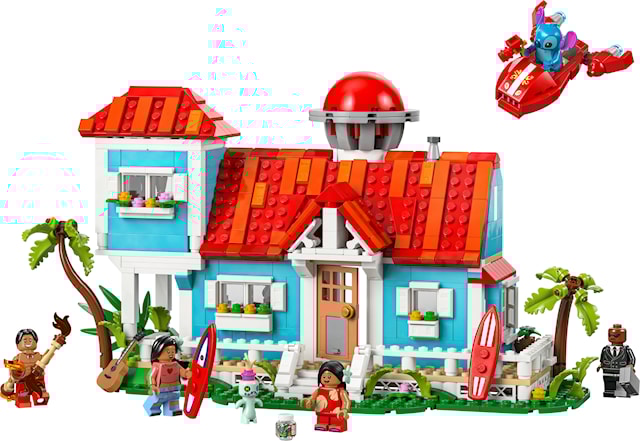 Produktbilde 2 for Strandhuset til Lilo og Stitch LEGO® Disney Classic (43268)