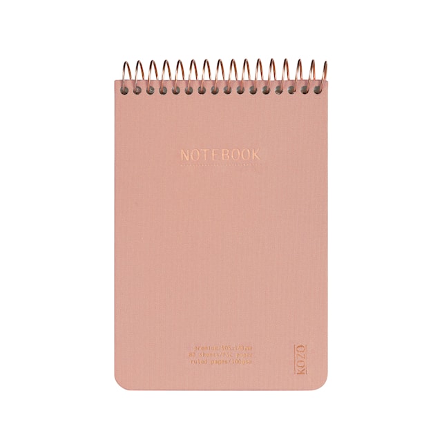 Tuotekuva 1 - Muistikirja A6 Premium Muted Blush KOZO