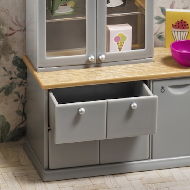 Produktbild 4 för Diskho+Diskmaskin Grå Lundby