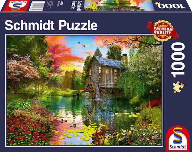 Produktbild 1 för The Watermill Pussel 1000 bitar Schmidt