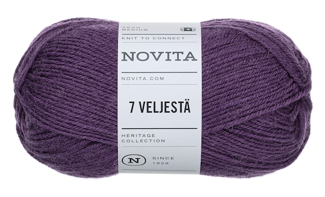 7 Bröder Ullmix Garn 100 g Krokus (777) Novita