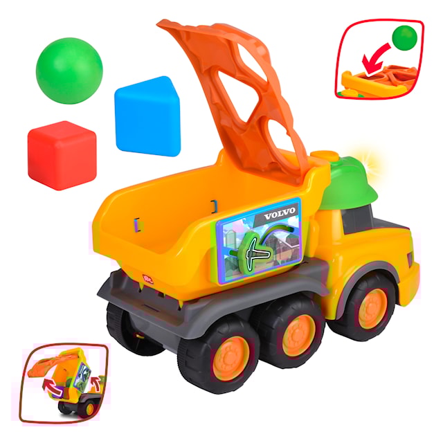 Produktbild 2 för ABC Volvo Harry Hauler med Ljud & Ljus Simba Toys