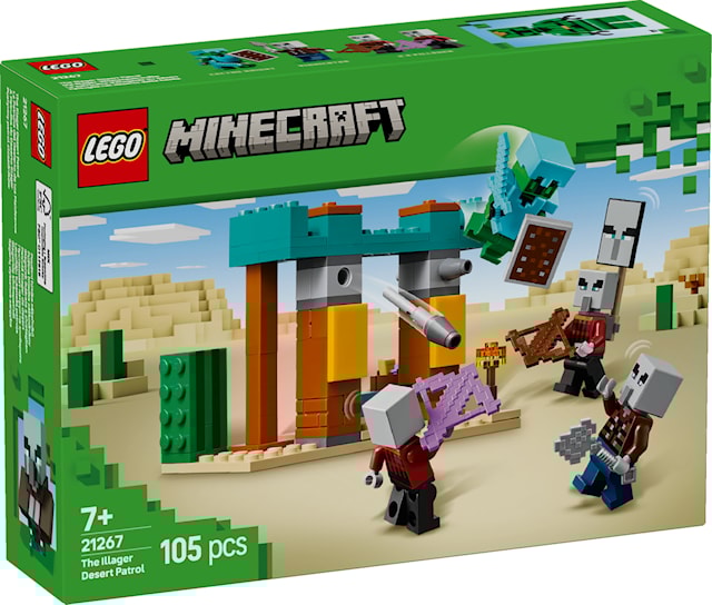 Produktbild 1 för Fybornas ökenpatrull LEGO® Minecraft (21267)