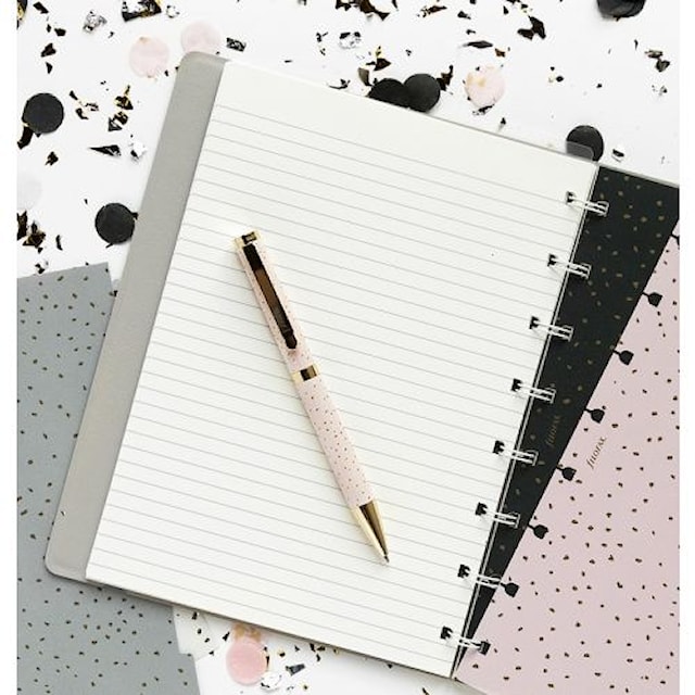 Tuotekuva 3 - Kuulakärkikynä Confetti musta muste Filofax
