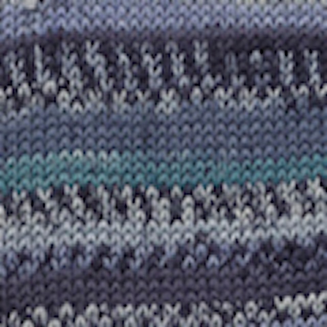 Fabel Print Lanka Villasekoitus 50 g 522 turquoise/blue Drops