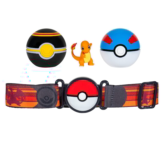 Tuotekuva 1 - Pokemon Clip N Go Belt Set Charmander