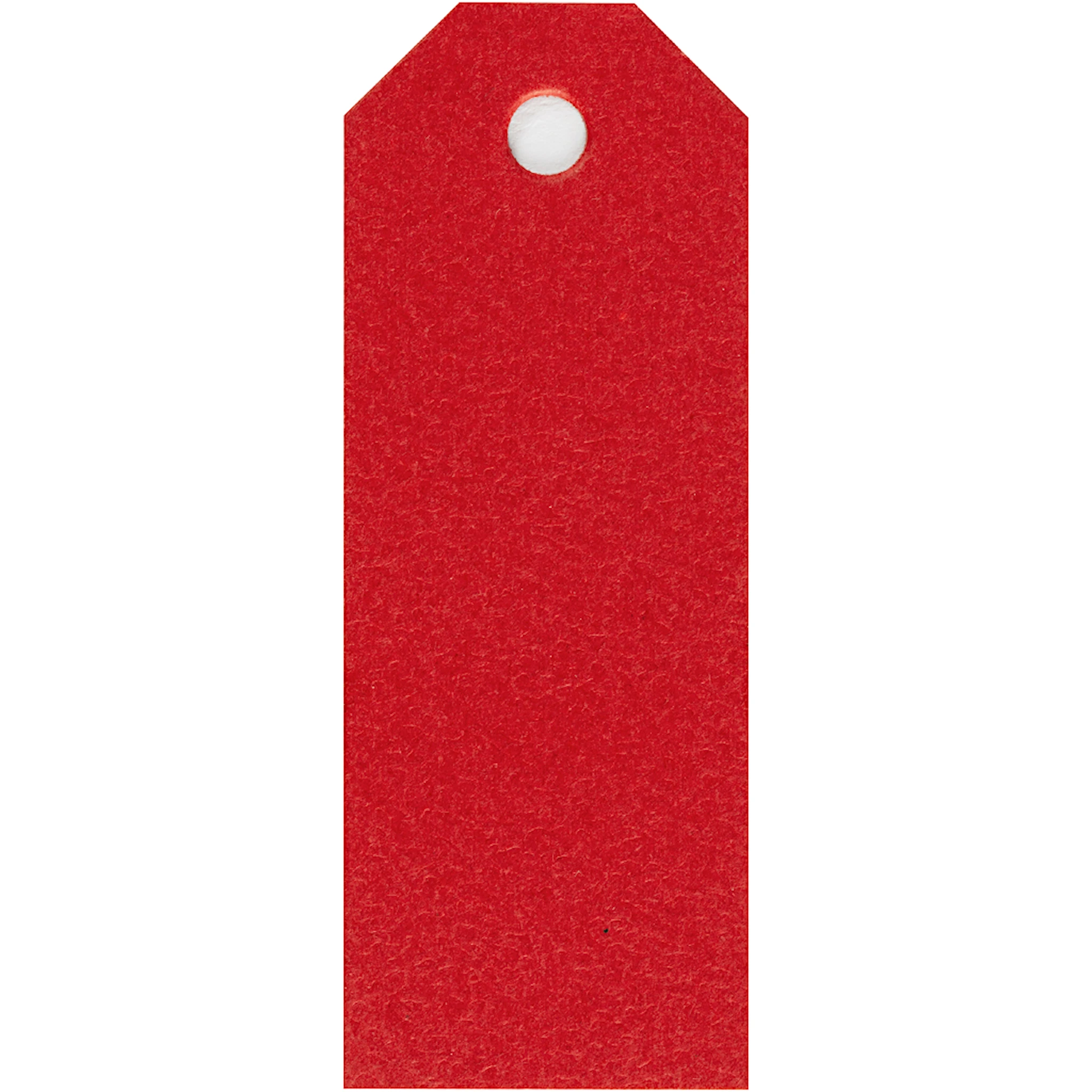 Tuotekuva ille Manillaetiketit, koko 3x8 cm, 220 g, punainen, 20 kpl/ 1 pkt