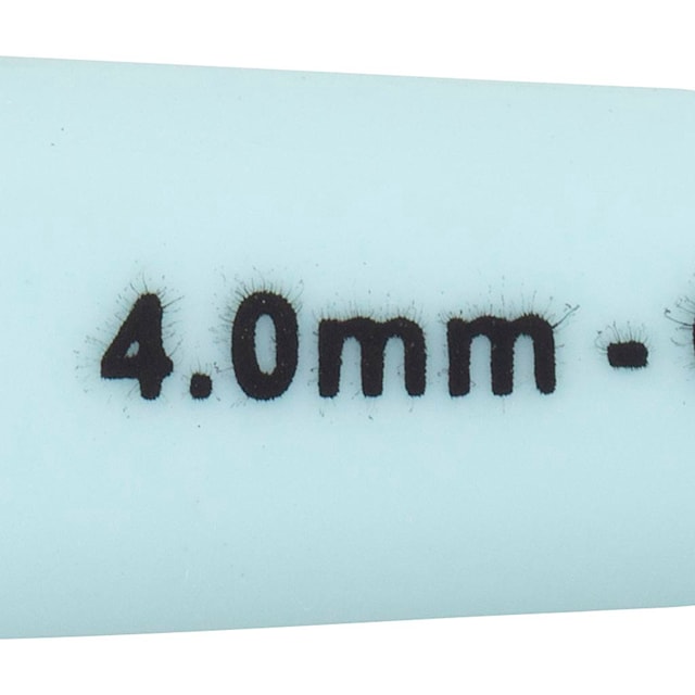 Produktbilde 4 for Heklenål, nr. 4, L: 13,3 cm, str. 4 mm, pastellgrønn, 1 stk.