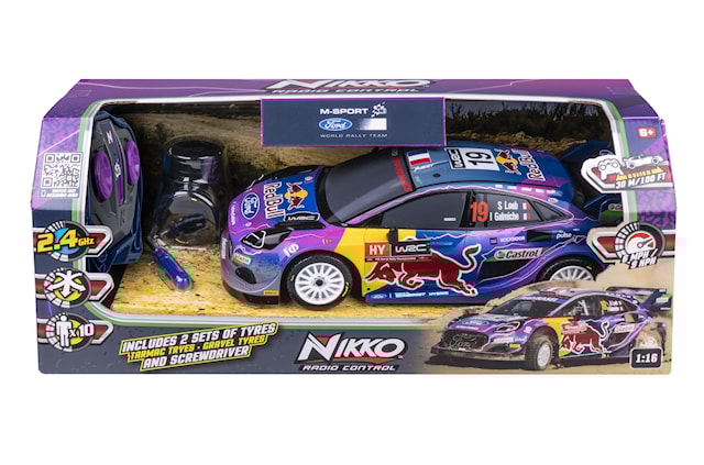 Produktbilde 5 for RC M-Sport Ford Puma with extra tyres (28cm) NIKKO