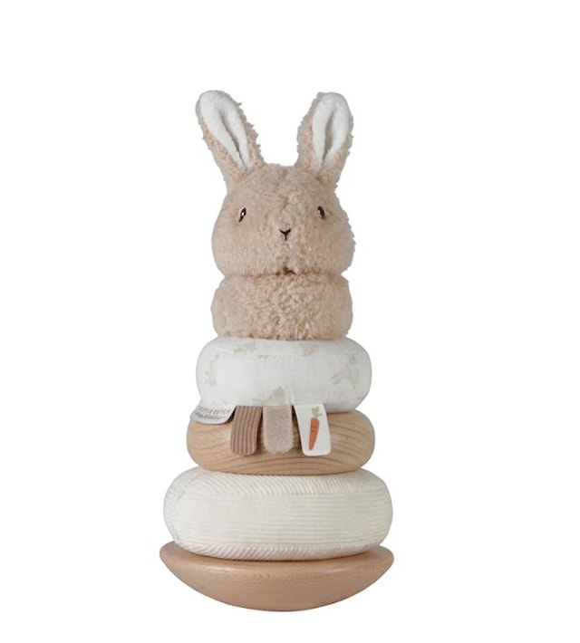Produktbild 1 för Stapelleksak Baby Bunny Little Dutch