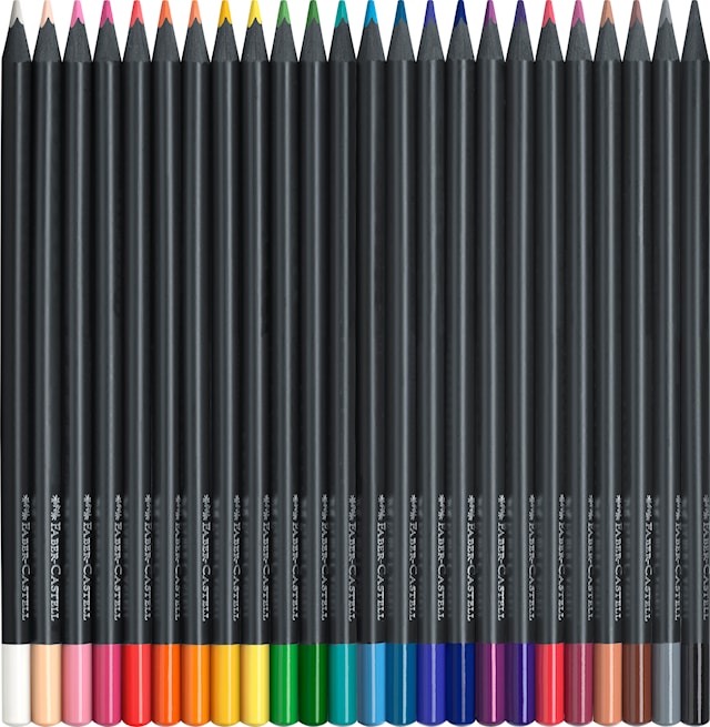 Produktbild 2 för Färgpennor Black Edition 24-p Faber-Castell