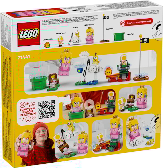 Tuotekuva 3 - Interaktiivisen Peach™ hahmon seikkailut LEGO® Super Mario (71441)