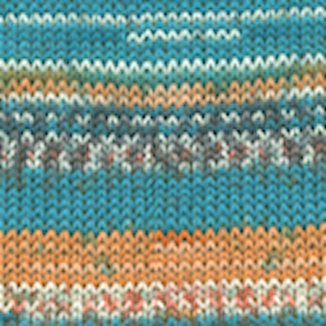 Fabel Print Lanka Villasekoitus 50 g 162 blue sea Drops