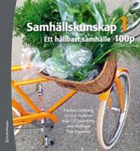 Samhällskunskap 1 100 p Elevbok (Bok + digital produkt) – Ett hållbart samhälle
