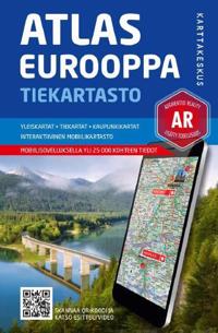 Atlas Eurooppa tiekartasto 1:800 00/1:100 000/1:5 milj.