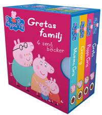 Gretas familj 4 små böcker