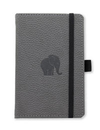 Dingbats* Wildlife A6 Pocket Grey Elephant Notebook – Dotted