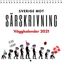 Sverige mot särskrivning – väggkalender 2021