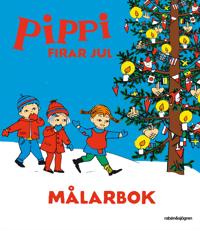 Pippi firar jul – Målarbok