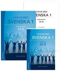 Lyckas med svenska 1 – paket textbok och övningsbok – sfi B