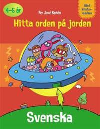 Pysselbok Svenska Hitta orden på jorden