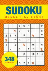 Sudoku : medel till svår – 348 pussel